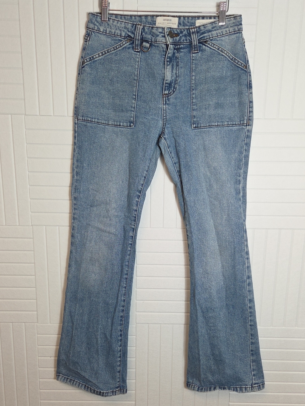 Cotton:on Stretch Bootleg Jeans Size 8